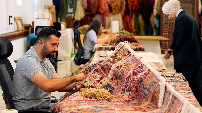 500 Yıllık Saray Seccadeleri Yeniden Sergilenecek (5)