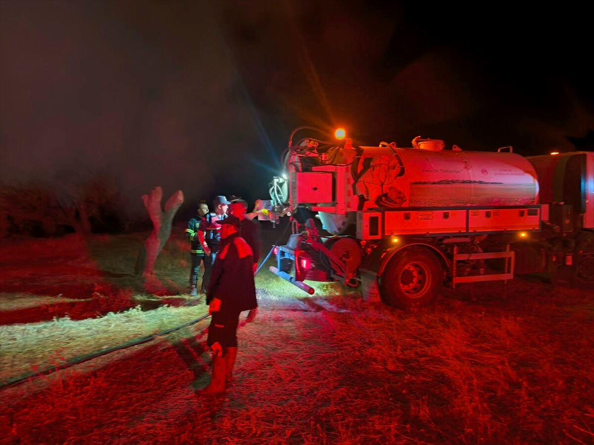 Afyonkarahisar’da Besihanede Yangın Çıktı (2)