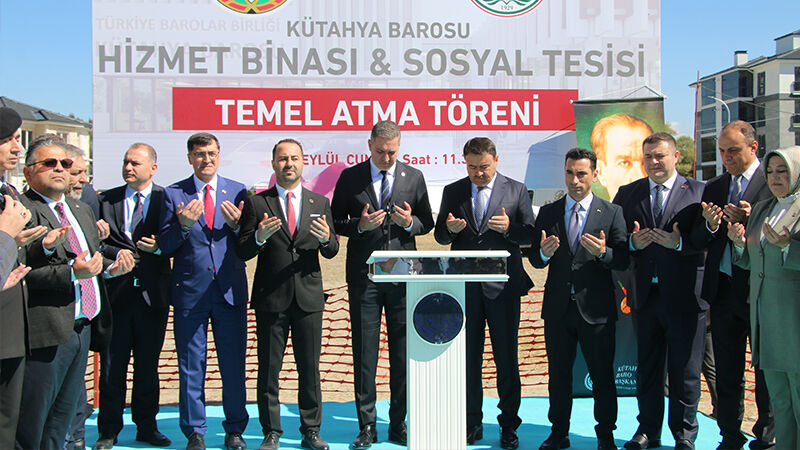 Kütahya Barosu Yeni Hizmet Binasının Temeli Atıldı (3)