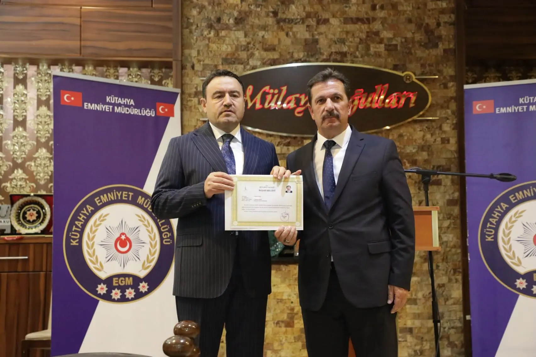 Kütahya İl Emniyet Müdürü Elbir’e Veda (2)