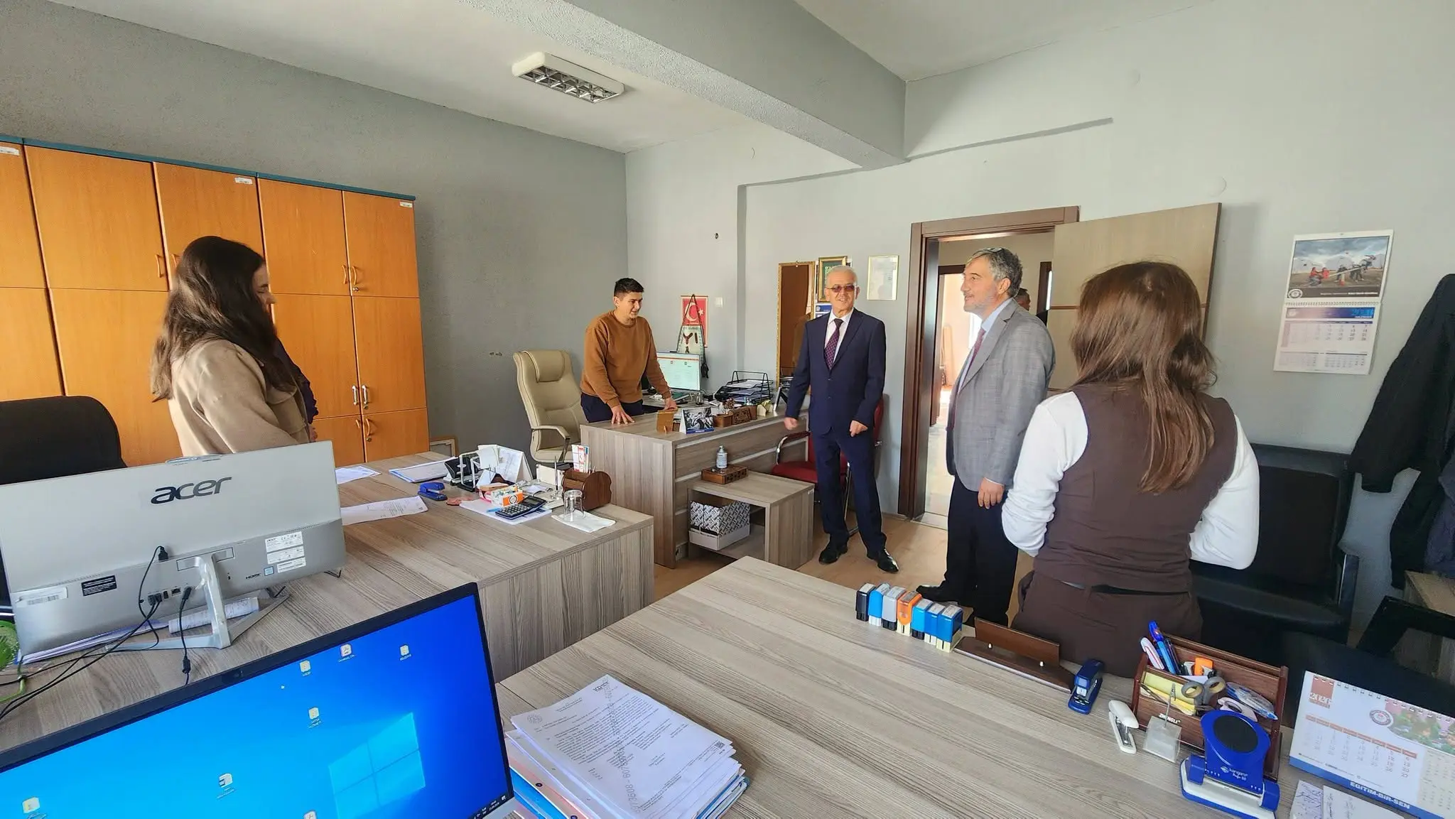 Kütahya İl Milli Eğitim Müdürü Yılmaz’dan Domaniç Ziyareti (1)