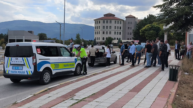 Kütahya’da Filmleri Aratmayan Korsan Taksi Kovalamacası (4)