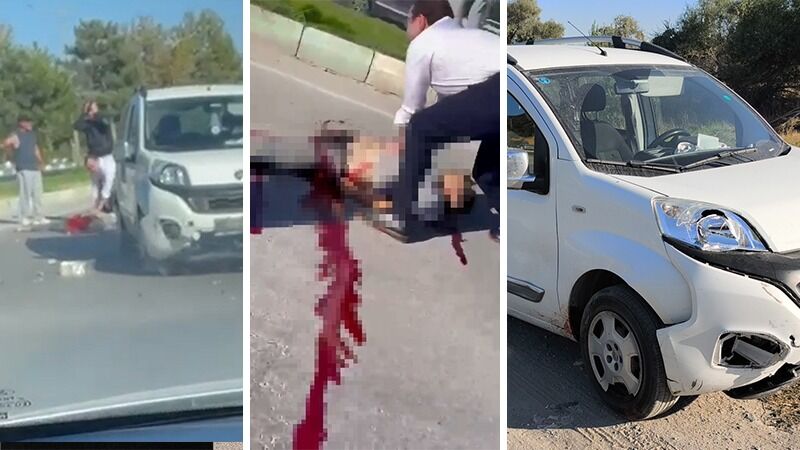 Kütahya’da hafif ticari araç motosikletle çarpıştı, 1 ölü