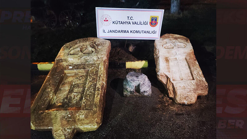 Kütahya’da Jandarmadan Tarihi Eser Operasyonu (2)-1