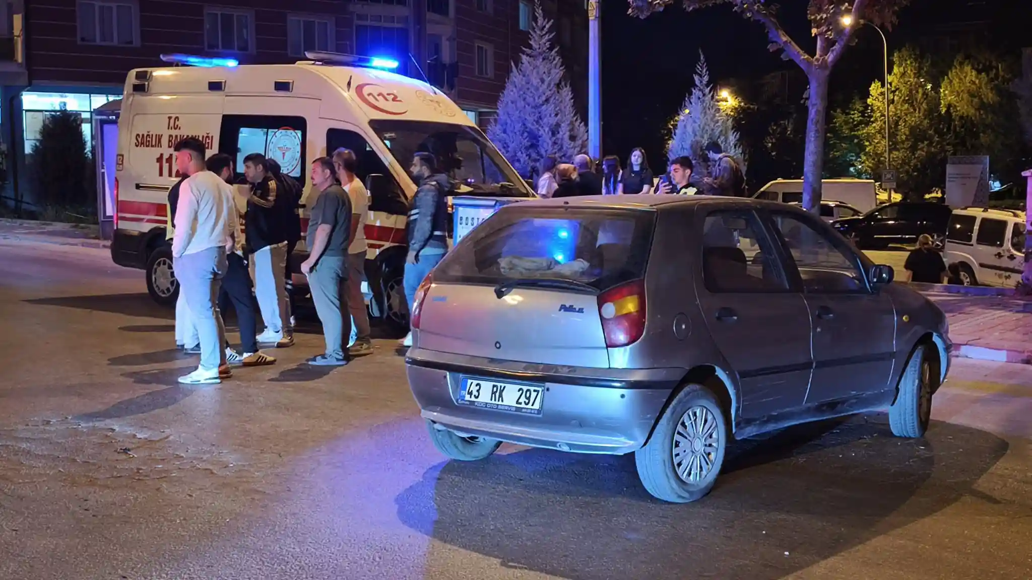 Kütahya’da Motosiklet Otomobille Çarpıştı, Sürücü Yaralı