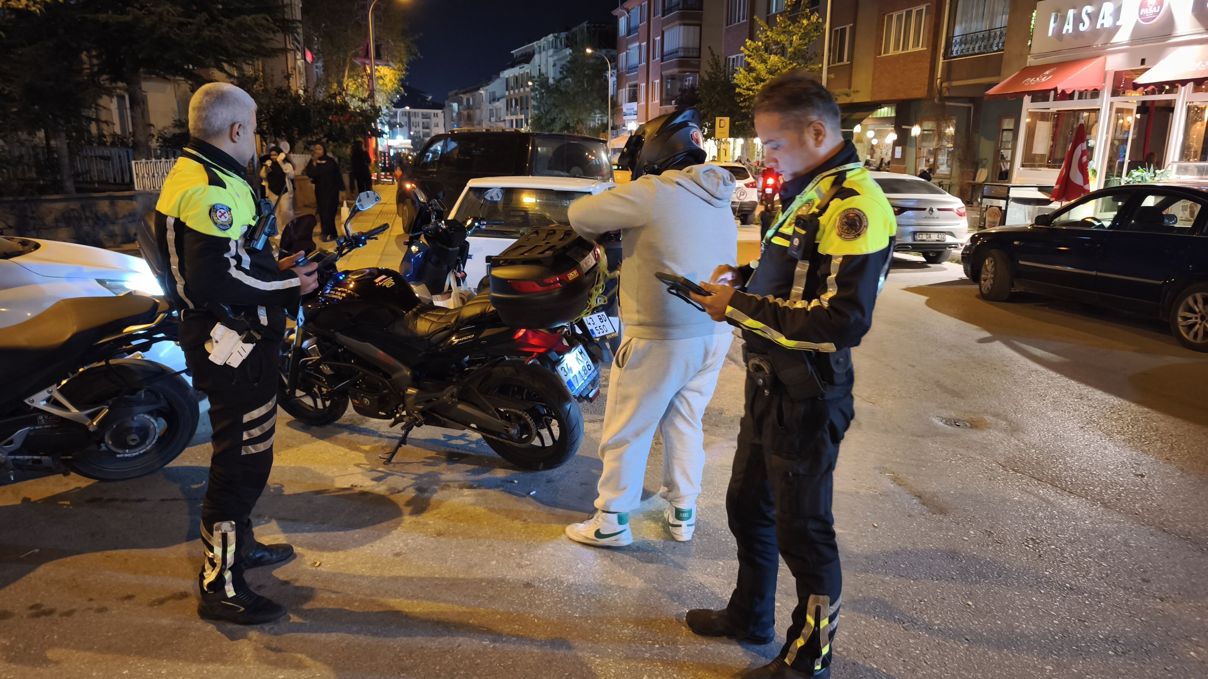 Kütahya’da Motosikletlere Sıkı Denetim (4)