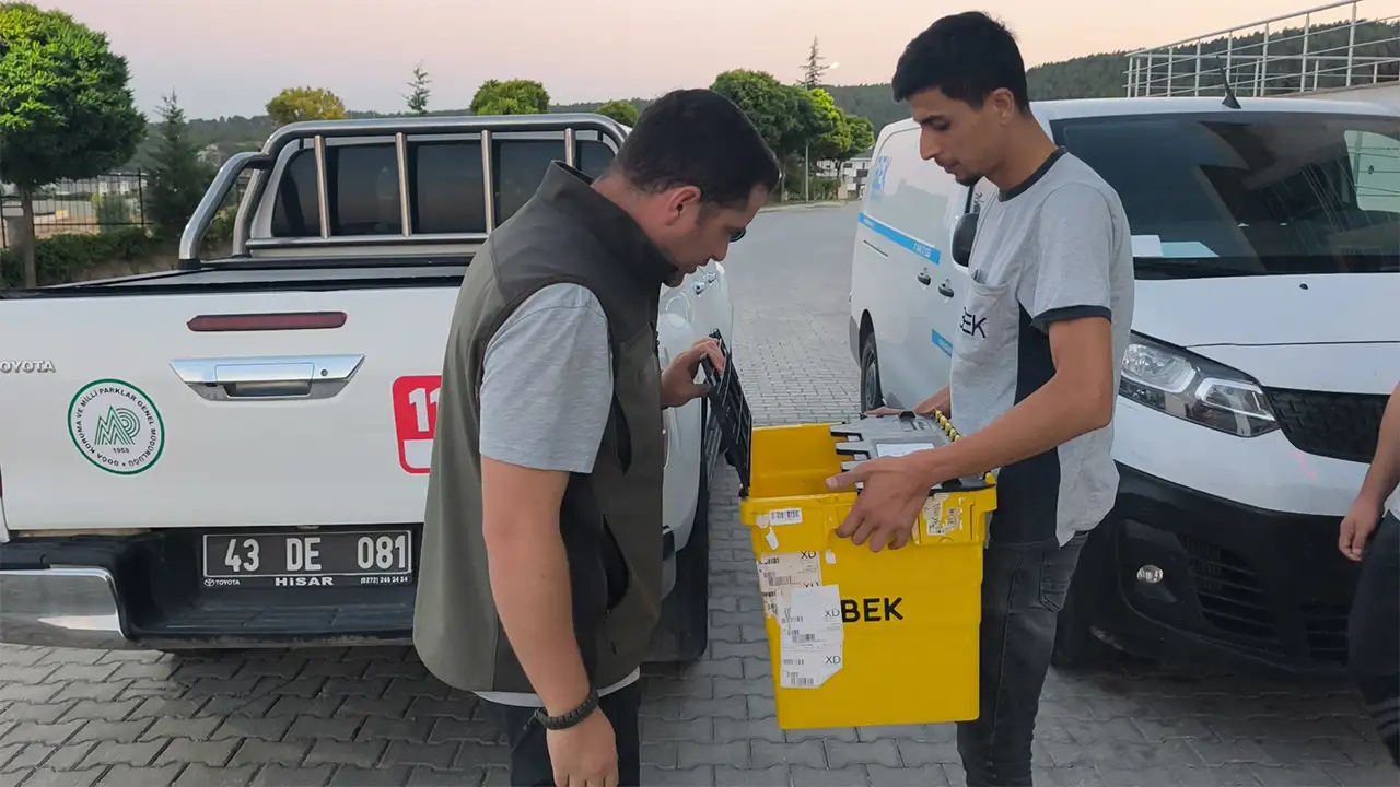 Kütahya’da Yaralı Şahini Ekiplere Teslim Etti6