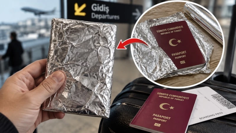 Pasaportu Alüminyum Folyoya Sarmak Ne Işe Yarar (1)