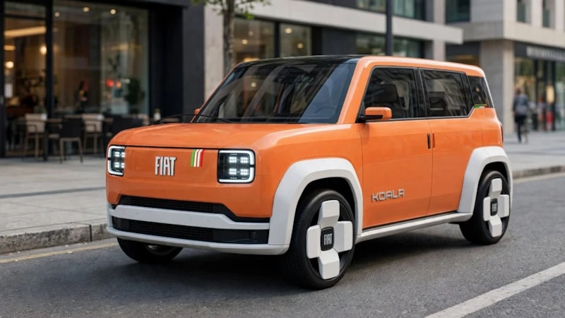 Fiat’ın yeni elektrikli modeli Koala tanıtıma hazırlanıyor