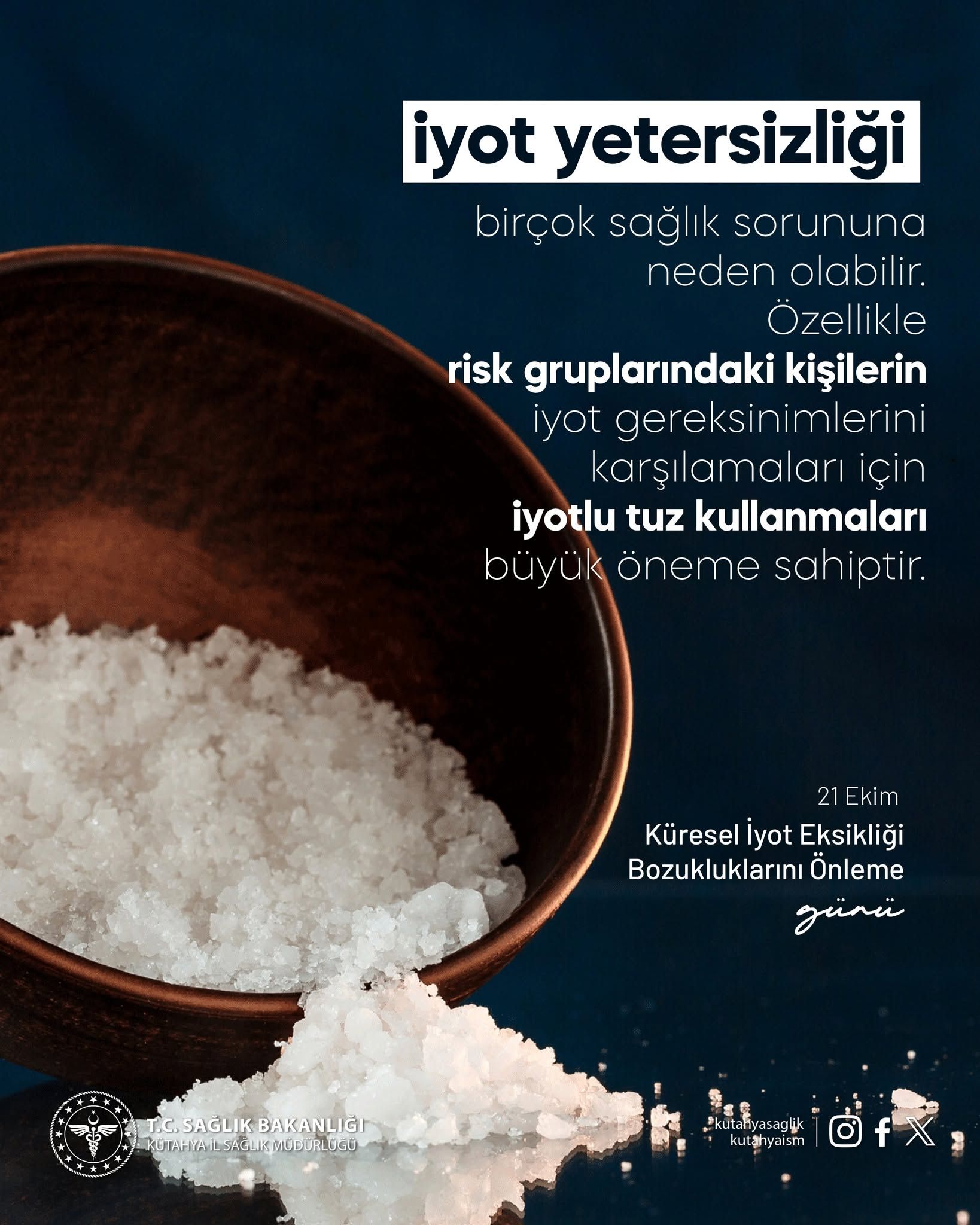 İyot Eksikliği Ciddi Sağlık Sorunlarına Yol Açabiliyor (2)