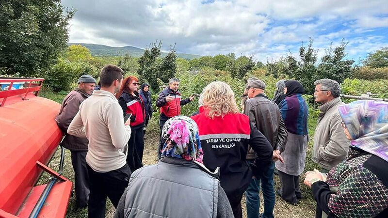 Kadın Çiftçiler Kütahya’da Üretimi Yerinde Gördü (3)