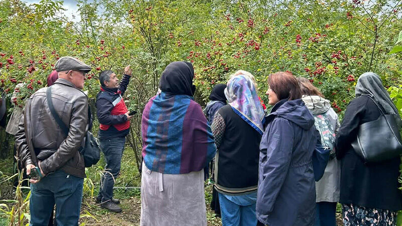 Kadın Çiftçiler Kütahya’da Üretimi Yerinde Gördü (4)