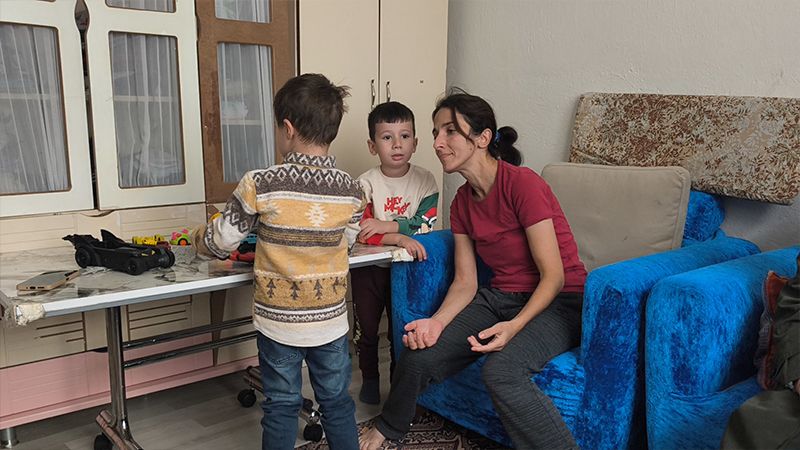 Kütahya’da Engelli Anneden, Metehan’a Anlamlı Destek (1)