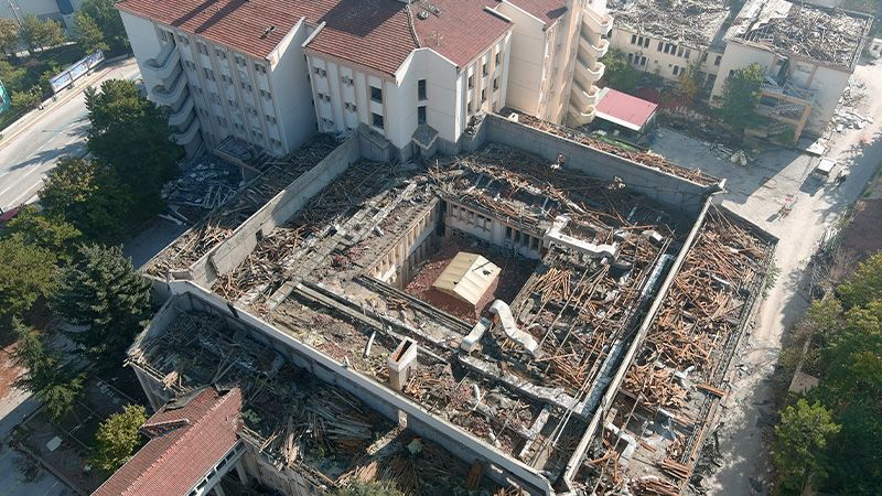 Kütahya’da eski hastane ek hizmet binasında yeni gelişme