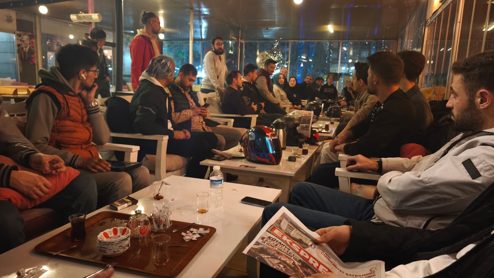 Kütahya’da Motosiklet Tutkunları Kış Etkinliklerini Konuştu 1