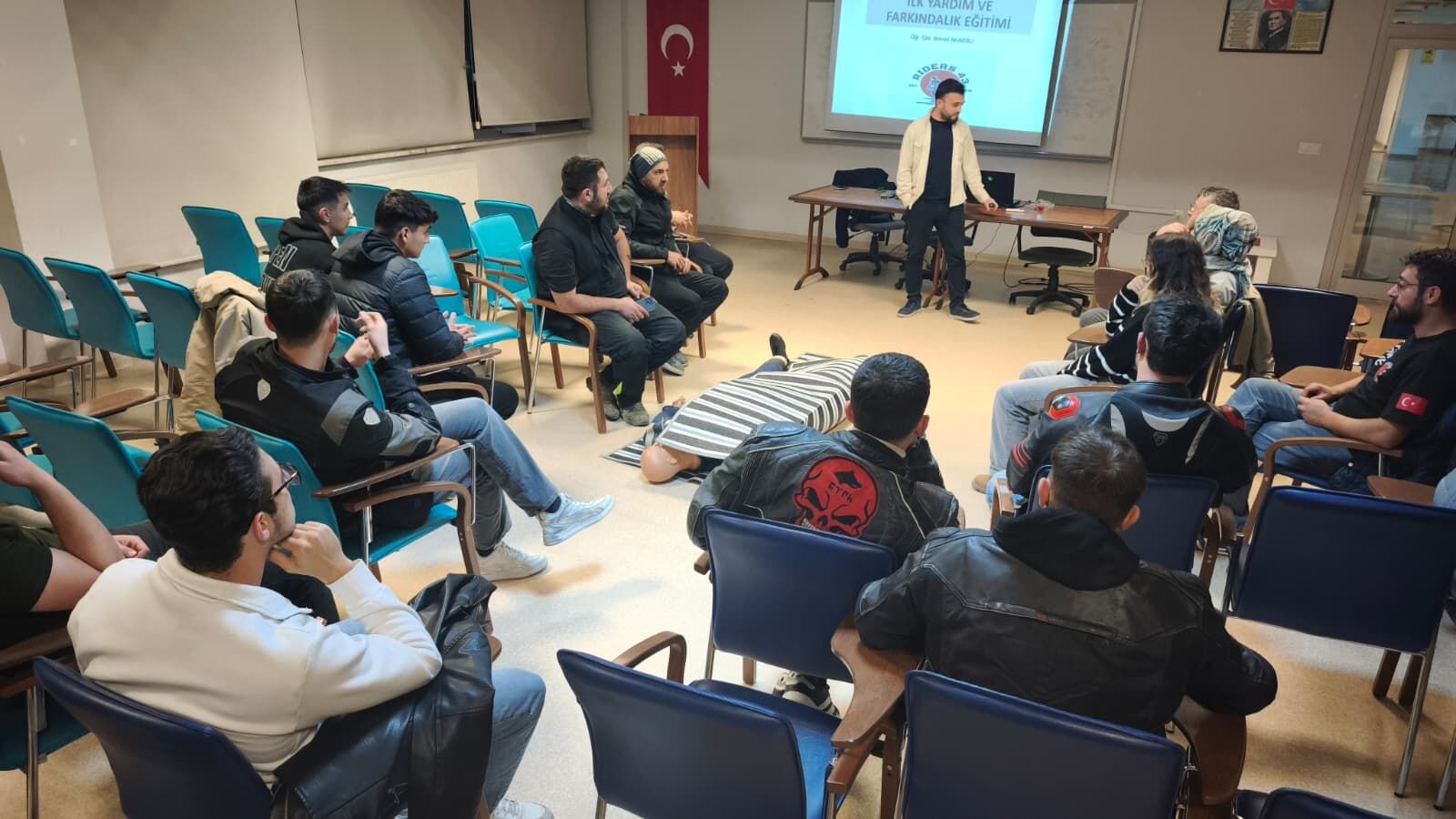 Kütahya’da Motosiklet Tutkunlarına Ilk Yardım Anlatıldı (2)