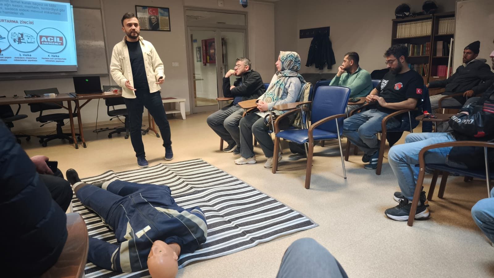 Kütahya’da Motosiklet Tutkunlarına Ilk Yardım Anlatıldı (4)