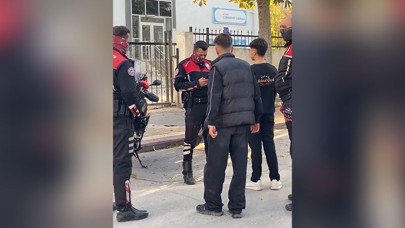 Kütahya'da Okul Çevrelerinde Denetimler Sürüyor (4)