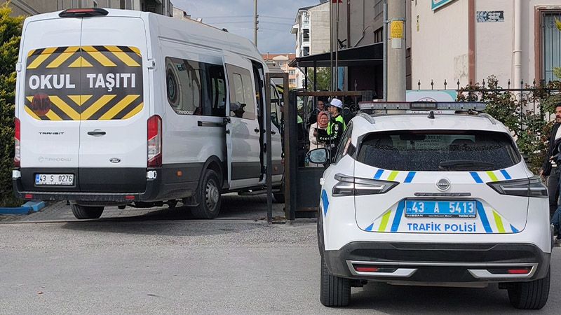 Kütahya’da Okul Servislerine Sıkı Denetimler Sürüyor (6)