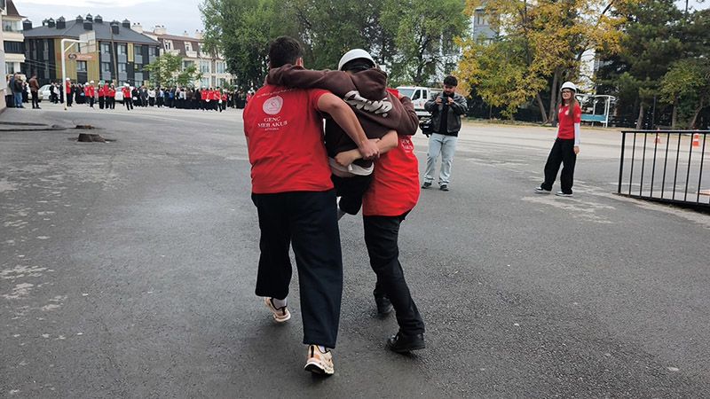 Kütahya’da Okullar, Deprem Tatbikatından Tam Not Aldı (3)