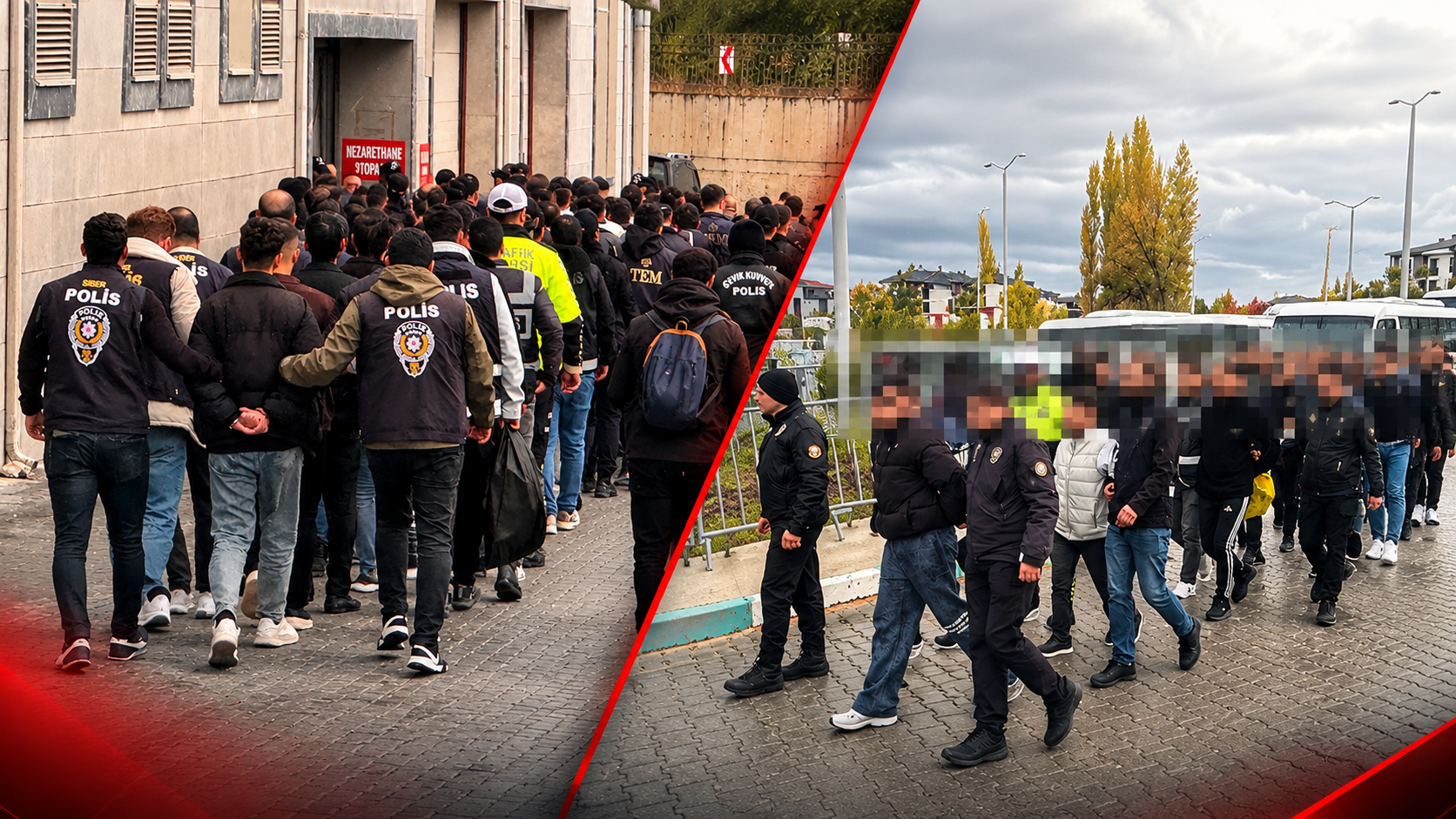 Kütahya'da yasa dışı bahis şüphelileri adliyede