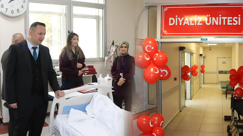 Kütahya’nın o ilçesinde diyaliz ünitesi hizmete girdi