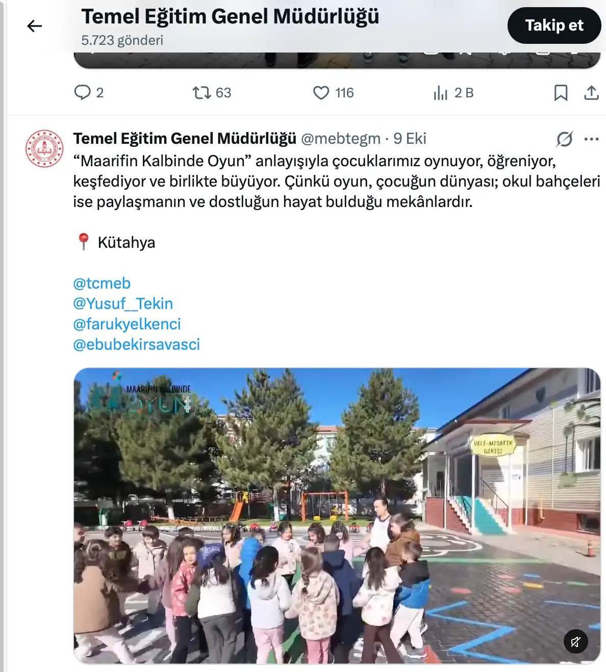 Meb Kütahyalı Okul