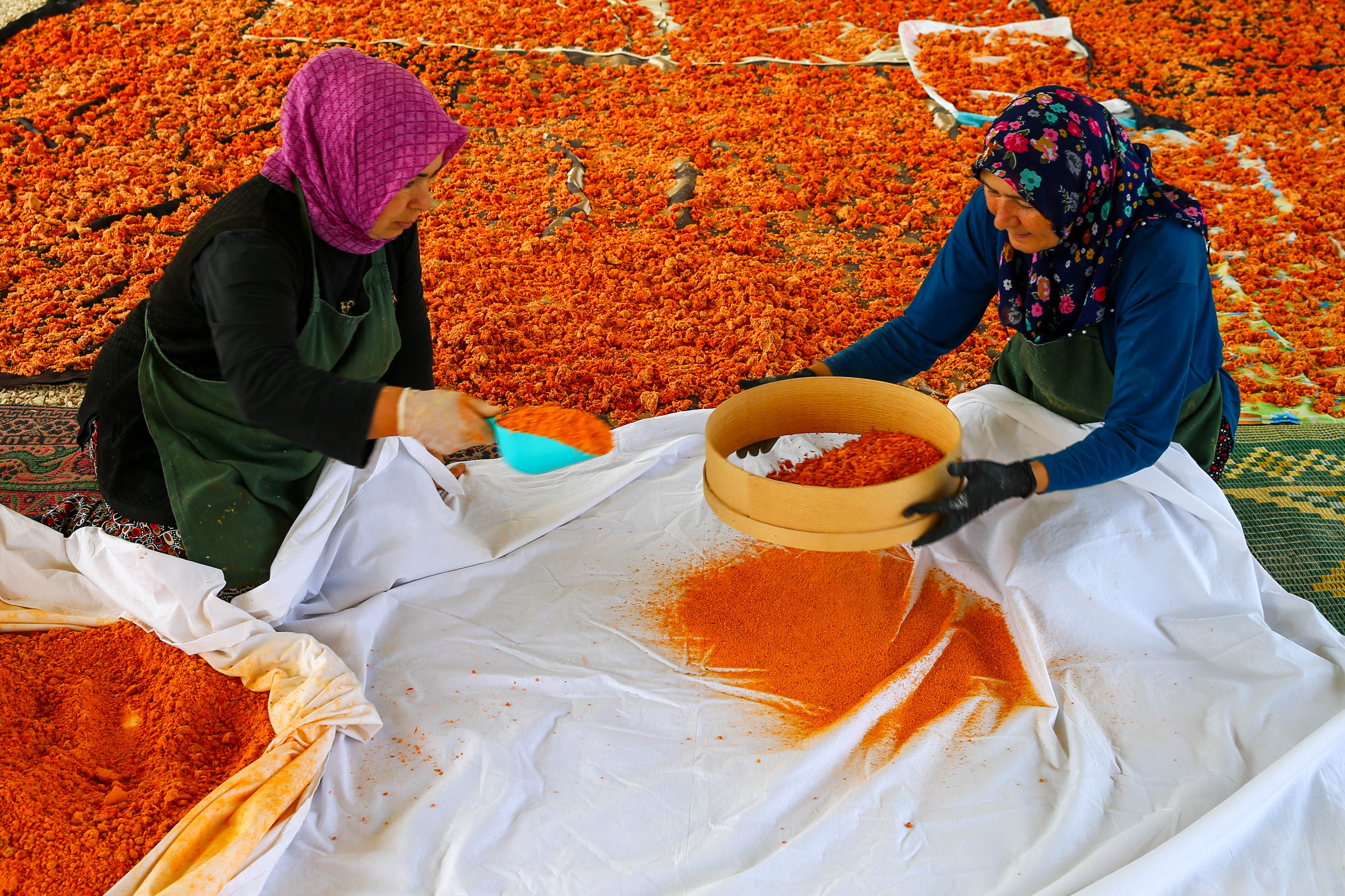 Uşaklı Kadınlar Imece Usulü Üretimle Tarhanayı Sofralara Taşıyor (2)