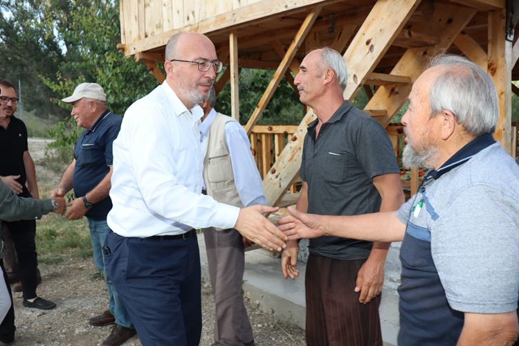 Önsay Çavdarhisar ilçe köy muhtarları ile buluşma