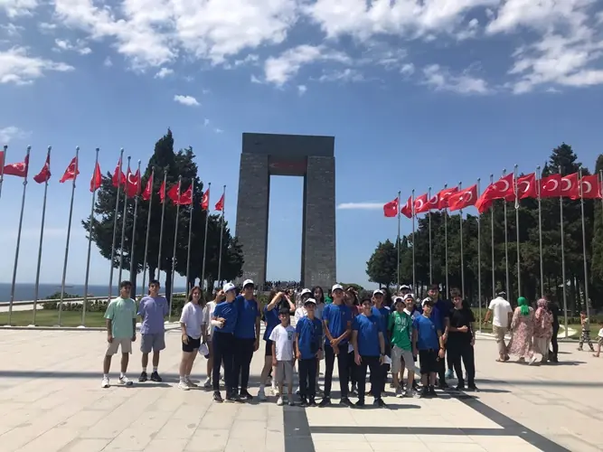 Kütahyalı başarılı sporcular Çanakkale’yi gezdi