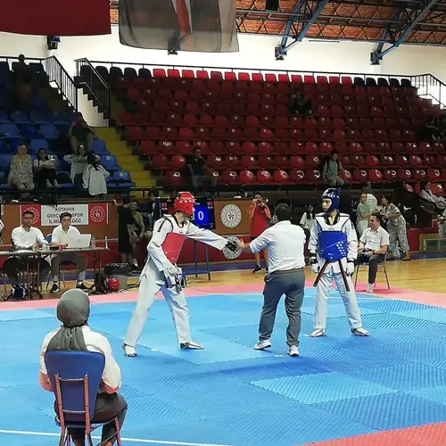 Kütahyalı minik taekwondocular yarıştı