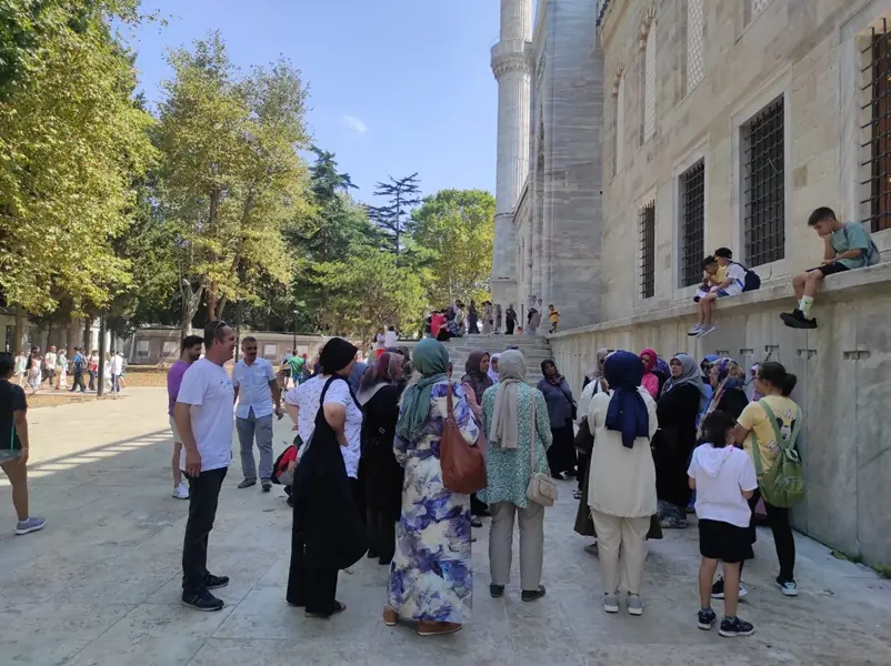 Kütahyalı şehit aileleri İstanbul’u geziyor