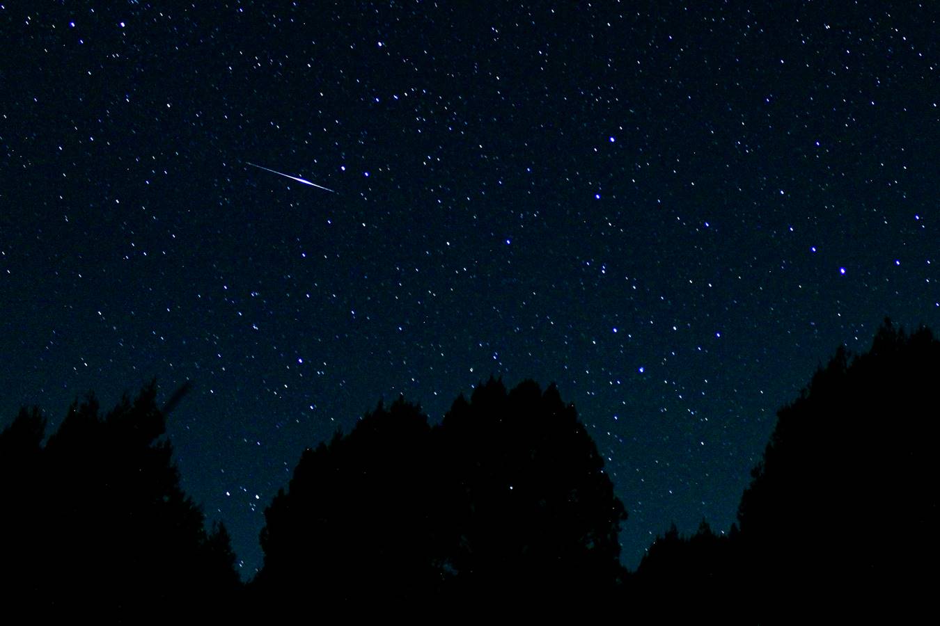 Kütahya'da çPerseid meteor yağmuruç