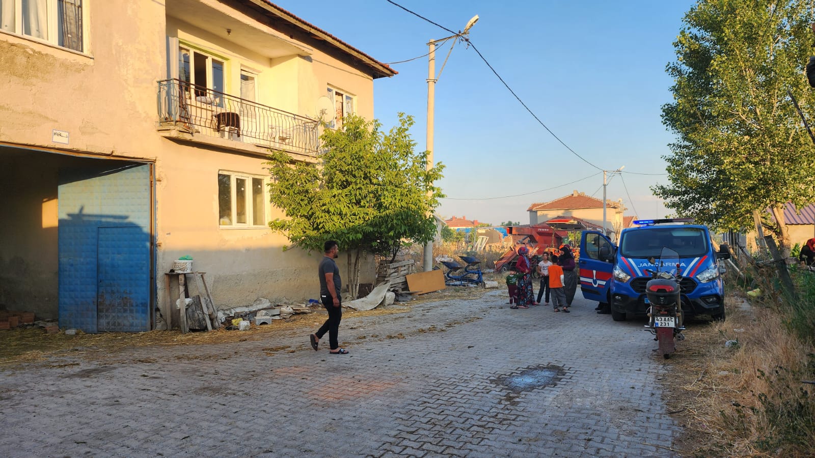 Kütahya’da itfaiyenin hızlı müdahalesi hayat kurtardı