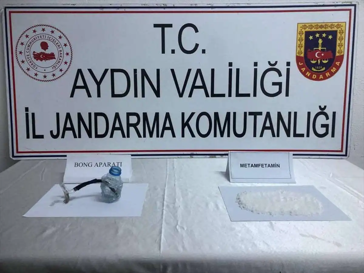 Aydın'da uyuşturucuyla yakalanan şüpheli tutuklandı