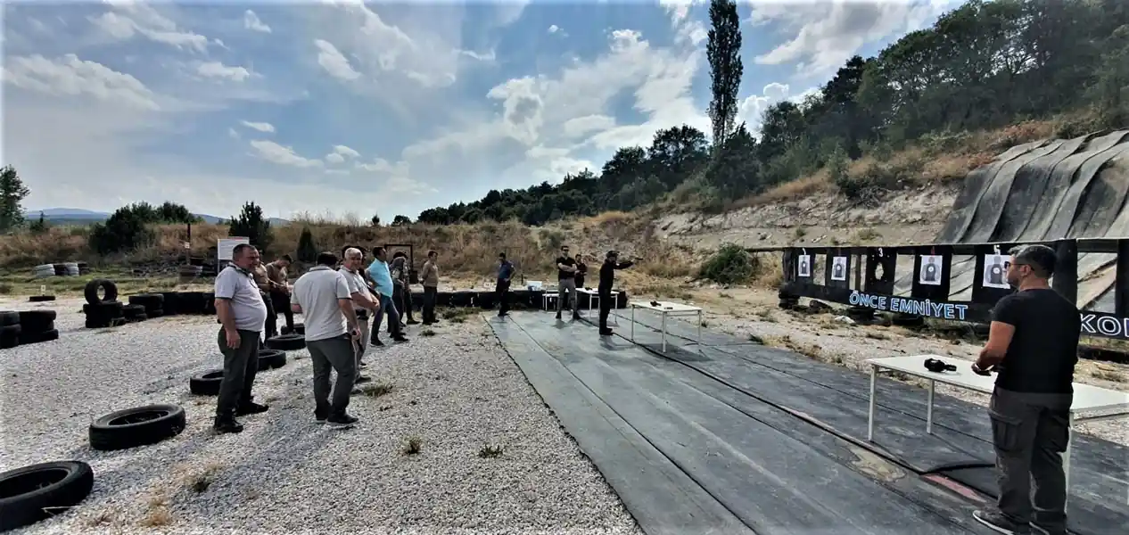 Kütahya orman personeline silah kullanma eğitimi