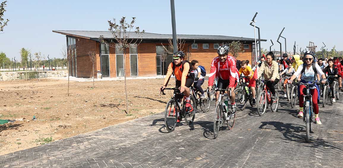 Bisiklet tutkunları avrupa hareketlilik haftasında pedal çevirdi 