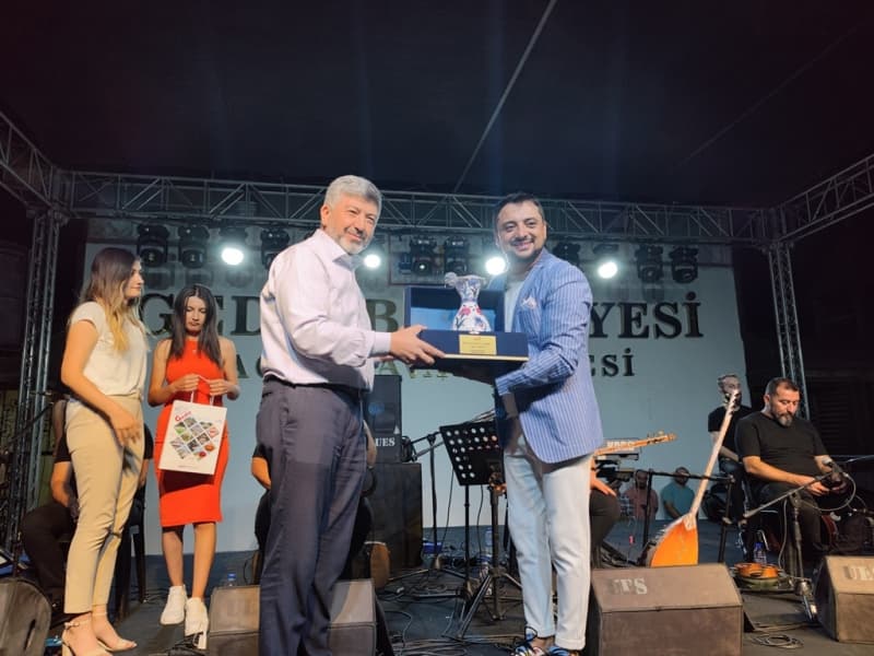 Gediz'in kurtuluşunun yıl dönümü konser ile kutlandı