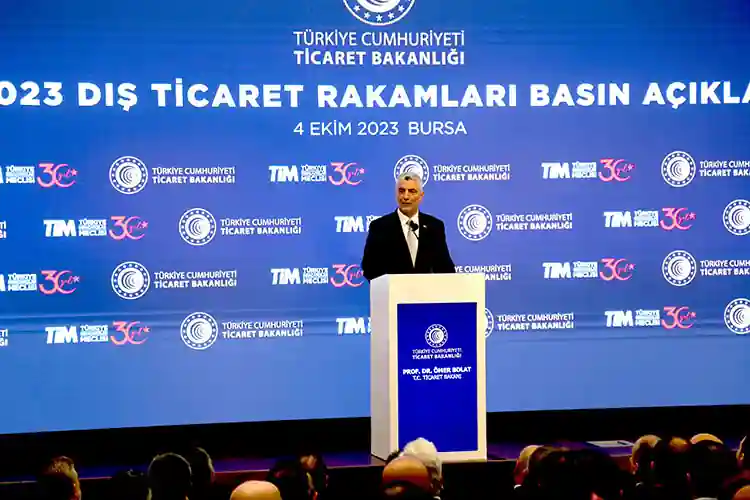 Ticaret Bakanı Bolat Cumhuriyet tarihimizin en yüksek eylül ihracatına ulaştık