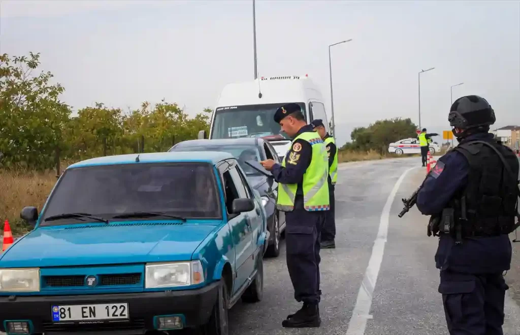 cayrokopter ile trafik denetimi