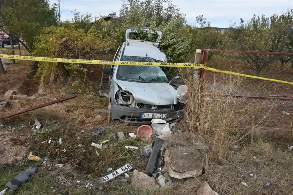 Afyonkarahisarda trafik kazası