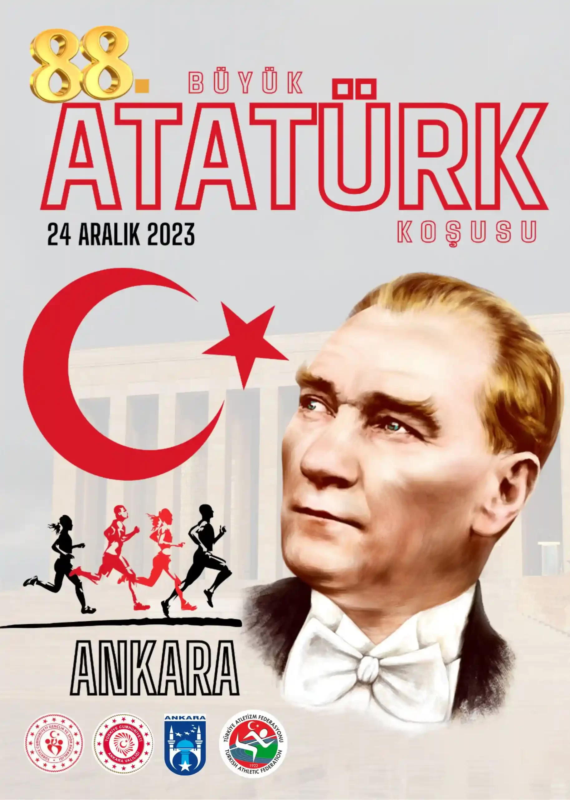 88. Büyük Atatürk Koşusu Heyecanı Başlıyor!