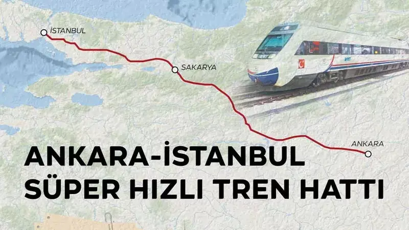 Ankara ile İstanbul arasına Süper Hızlı Tren geliyor