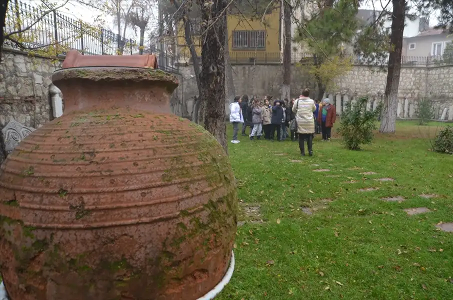 Kütahya’da öğrenciler Arkeoloji Müzesi ve Çini Müzesi'ni gezdi