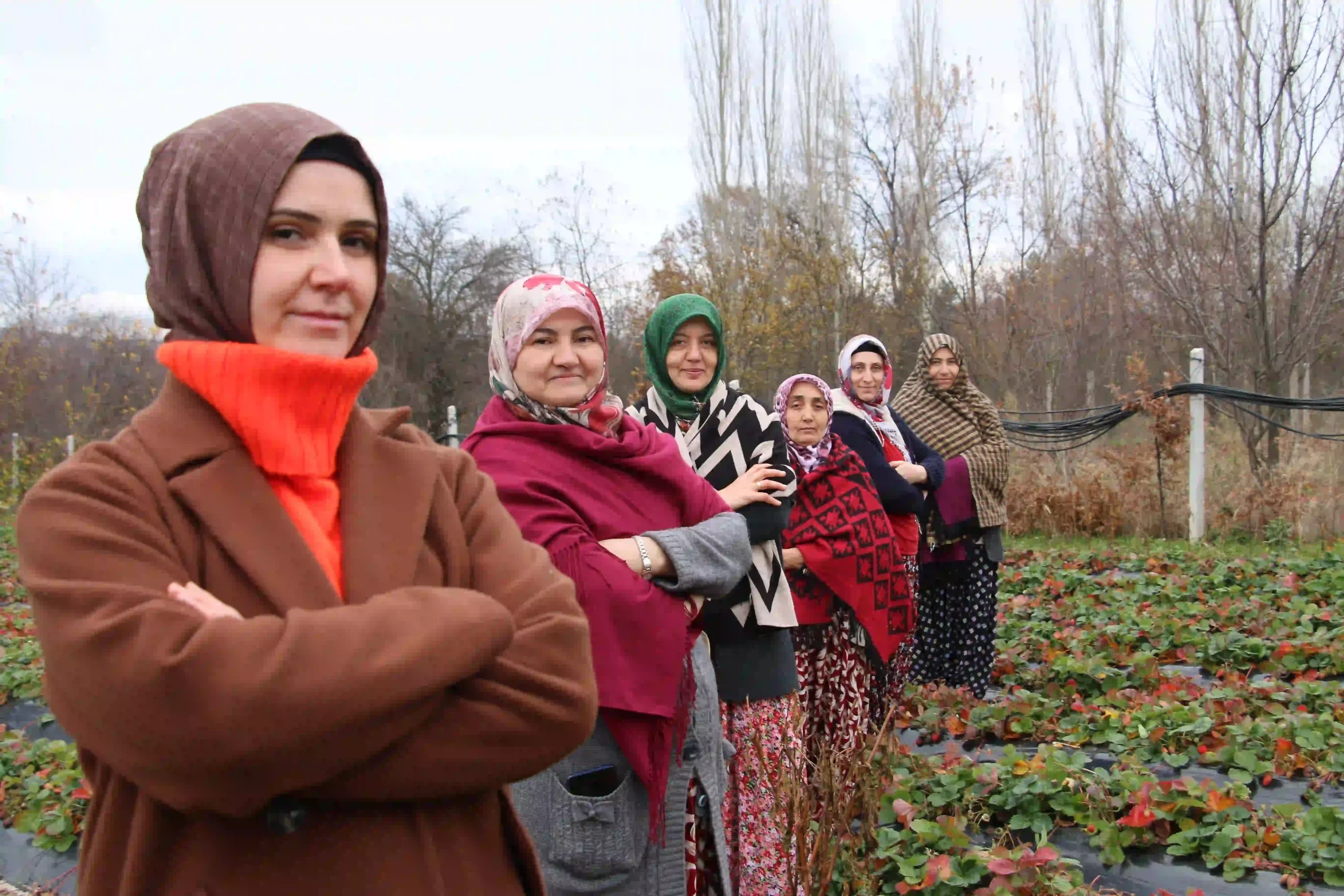 Onlar Kütahya’nın emektar çiftçi kadınları