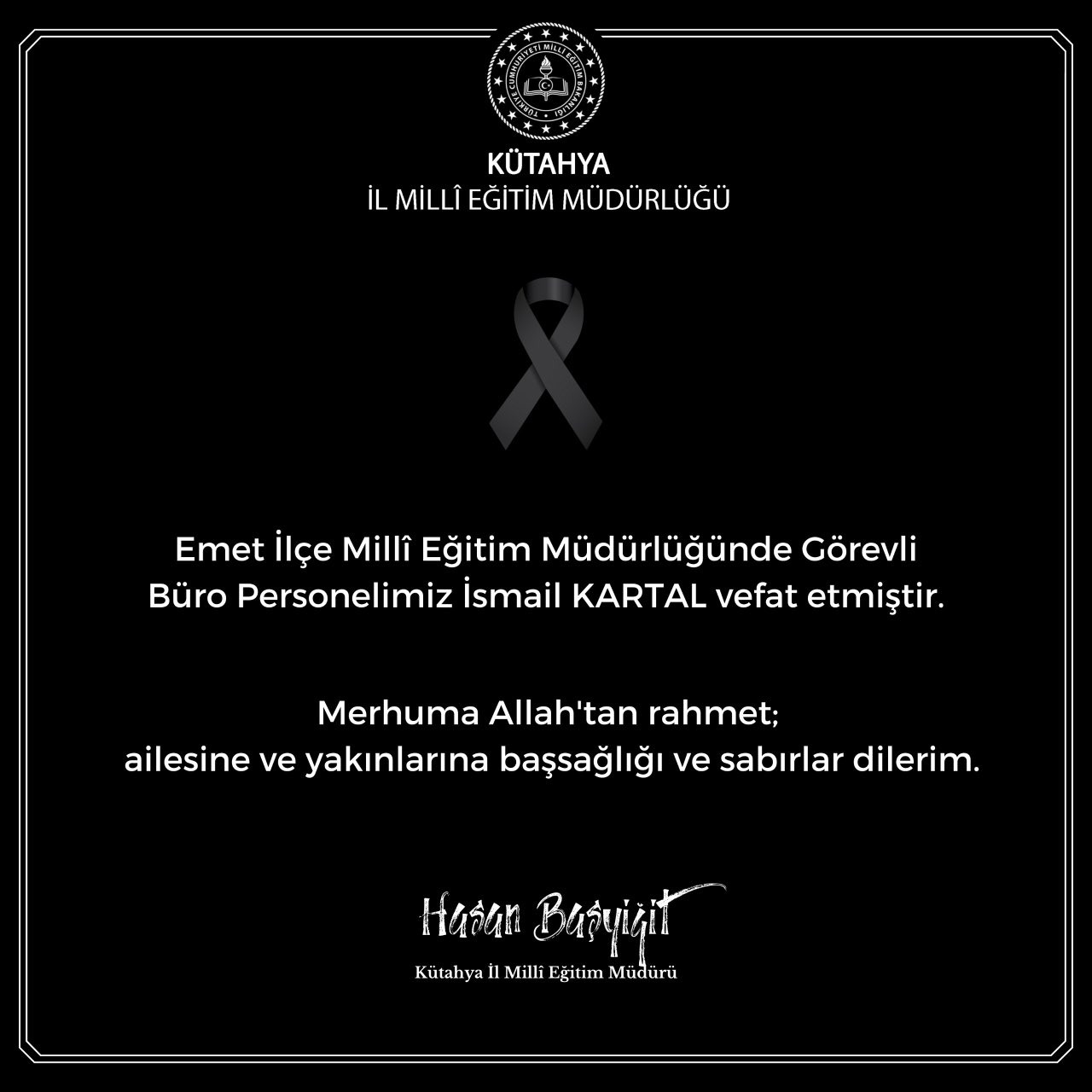 Kütahya'da otomobil takla atarak devrildi