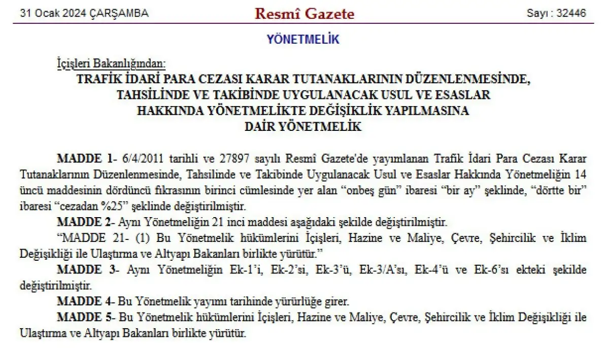 Trafik cezalarında yeni dönem</p>
<p>