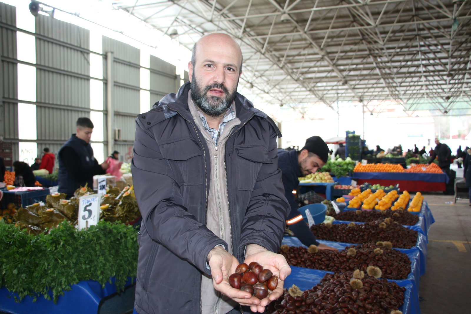 Kütahya’da Çin kestanesi tezgahlarda satılıyor mu?