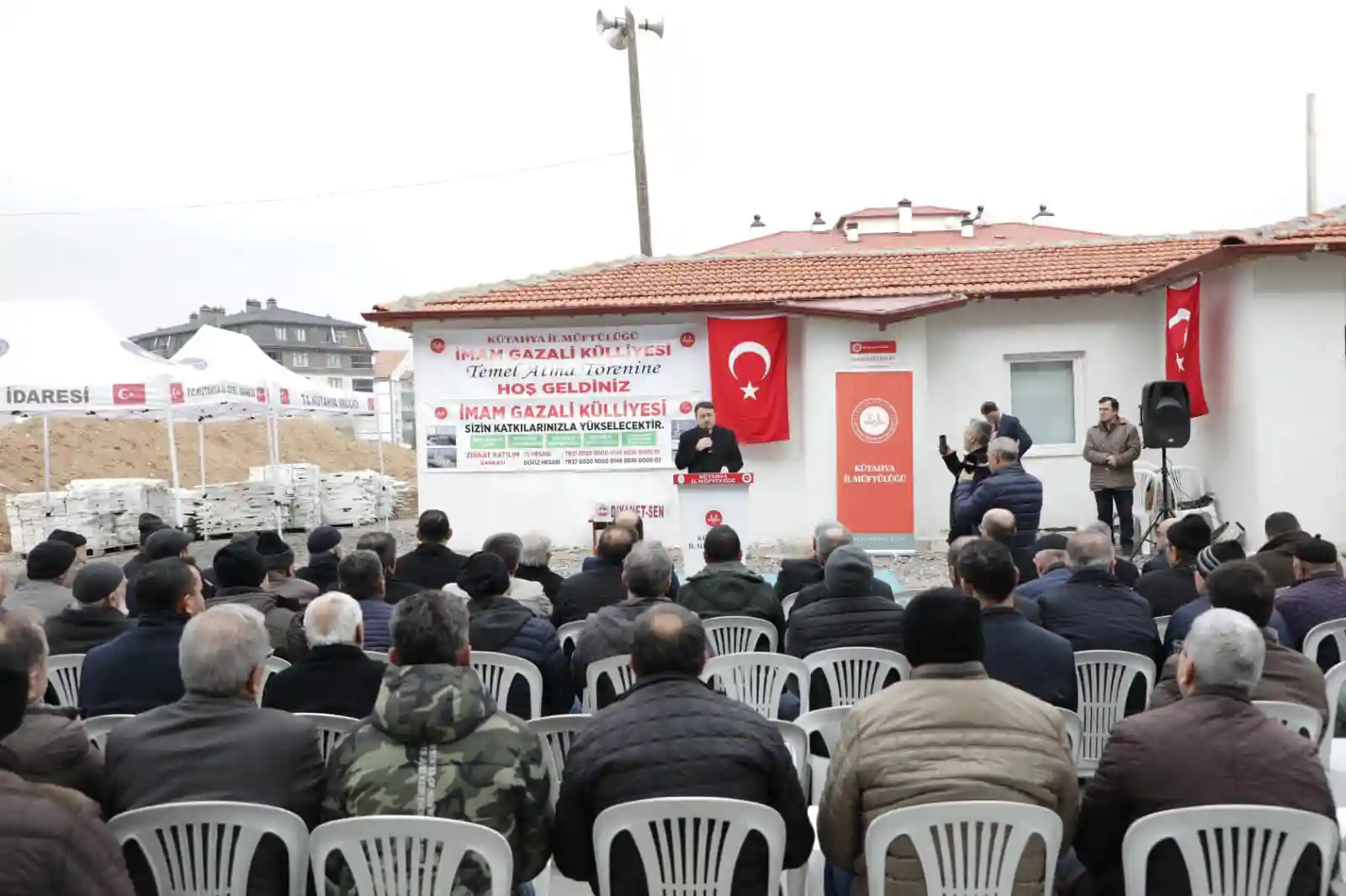 Kütahya’da İmam Gazali Cami Külliyesi temeli atıldı 