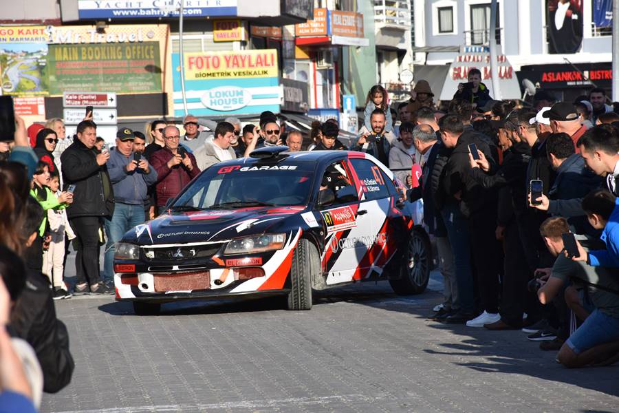 Türkiye Ralli Şampiyonası'nın ikinci ayağı Marmaris'te başladı